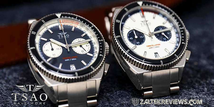 Tsao Constellation-200m Chronograph Diver - YouTube