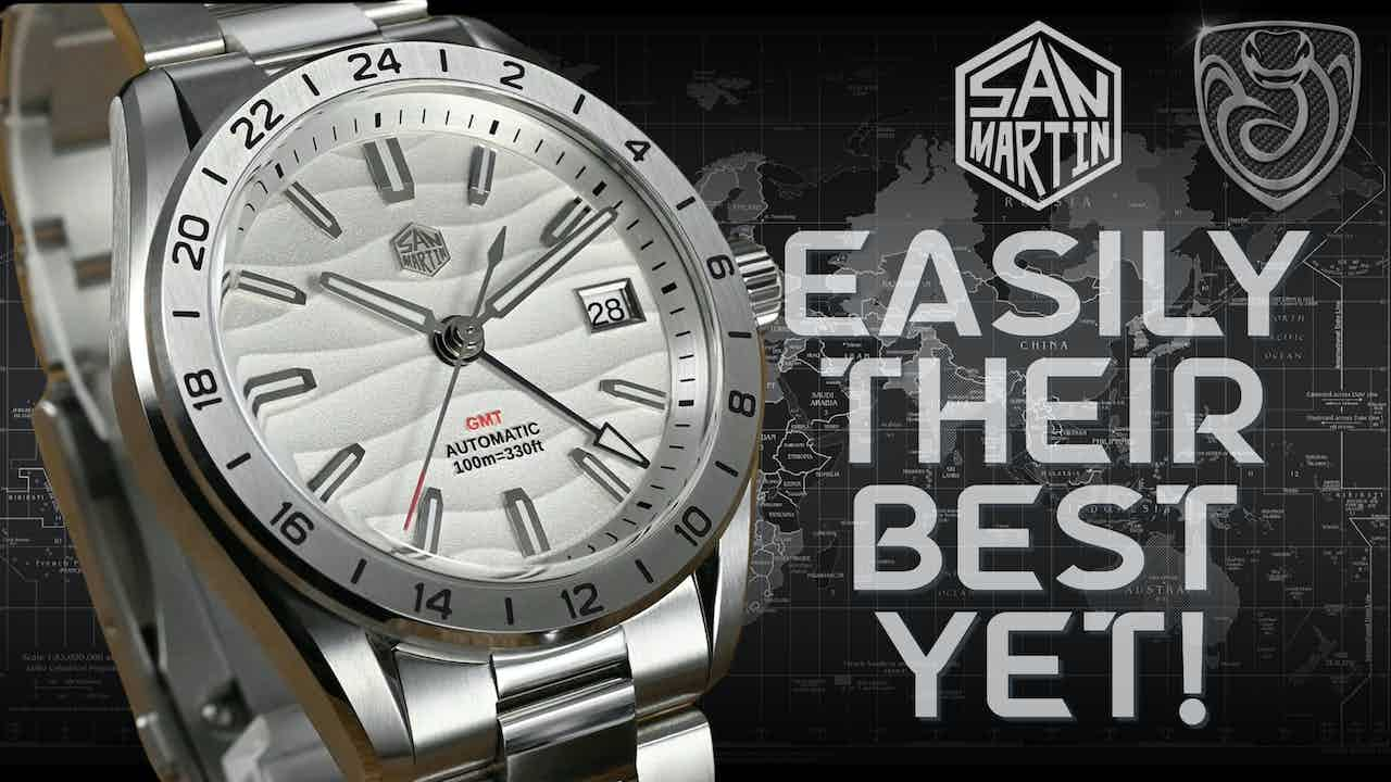 San martin gmt cheap watch