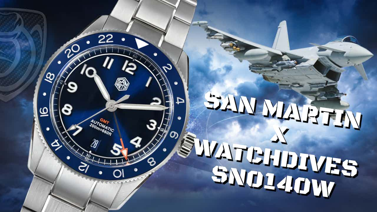 SAN MARTIN X WATCHDIVES SN0140W