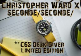 Christopher Ward x seconde/seconde/ C65 Desk Diver