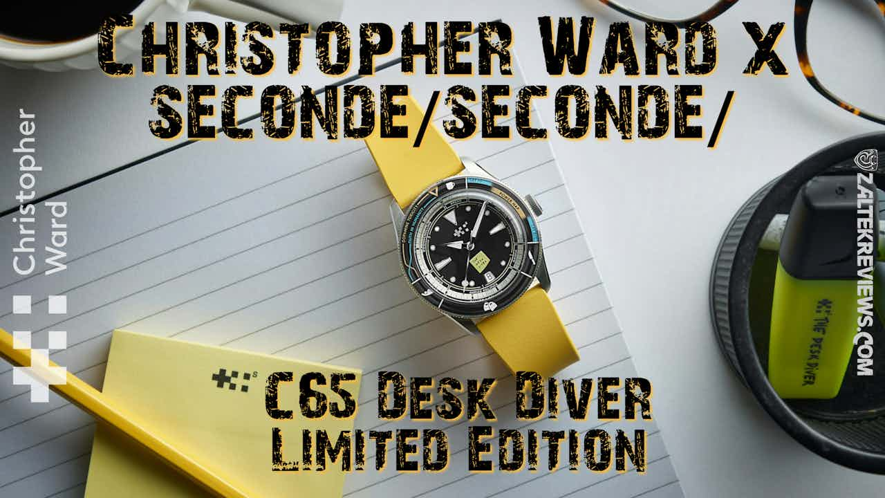 Read more about the article Christopher Ward x seconde/seconde/ C65 Desk Diver