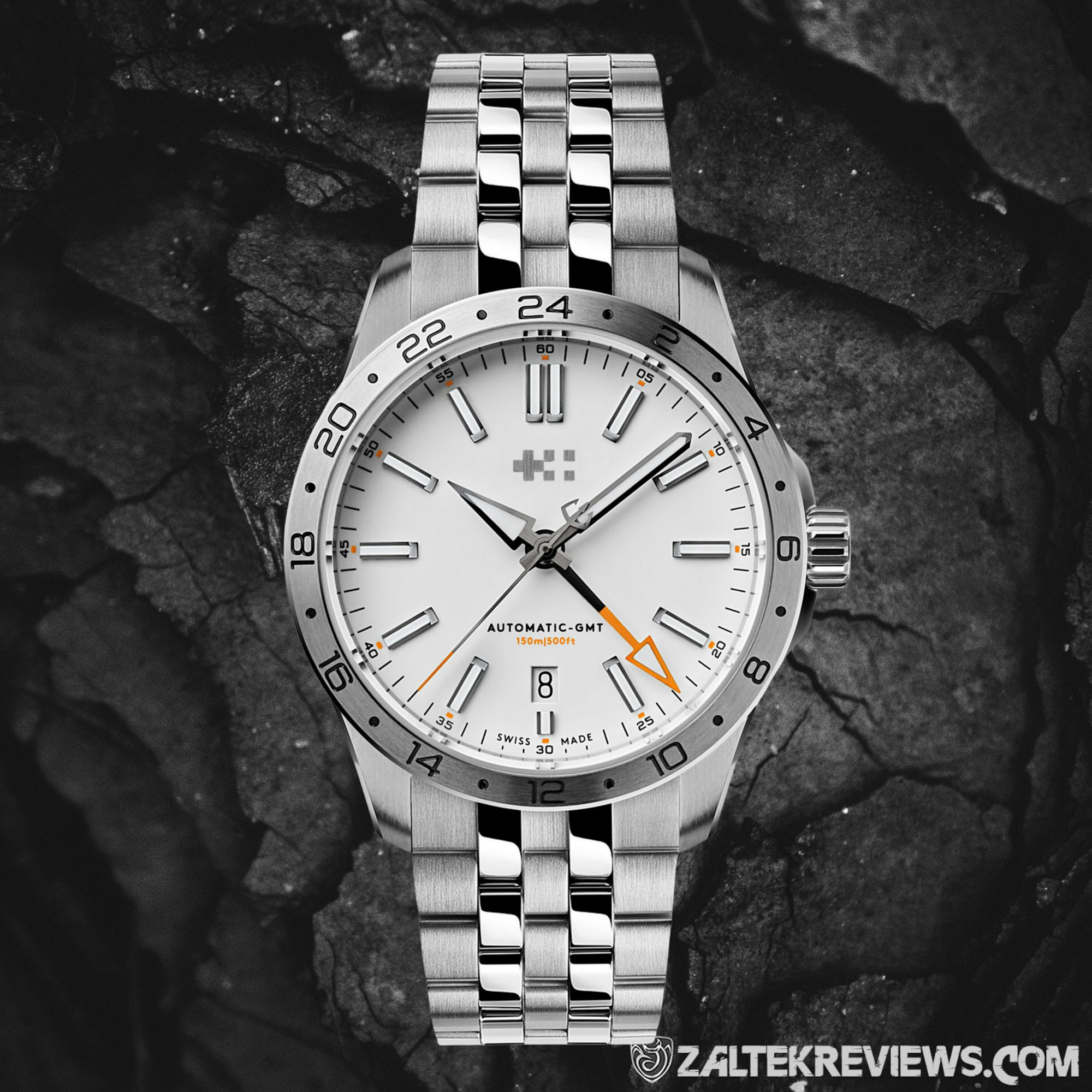 Christopher Ward C63 Sealander GMT White