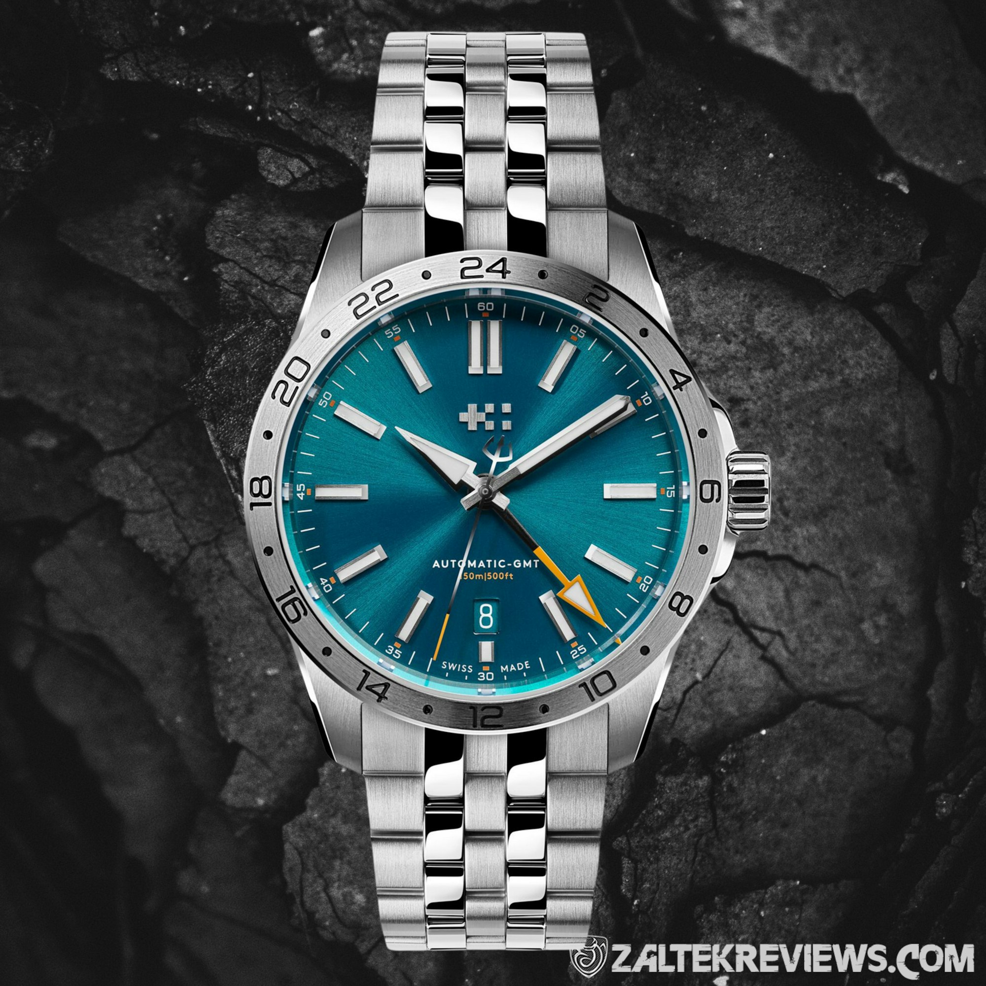 Christopher Ward C63 Sealander GMT Dragonfly Blue