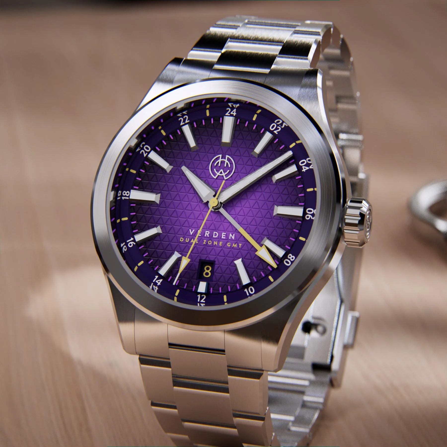 Henry Archer Verden GMT | Purple Eclipse