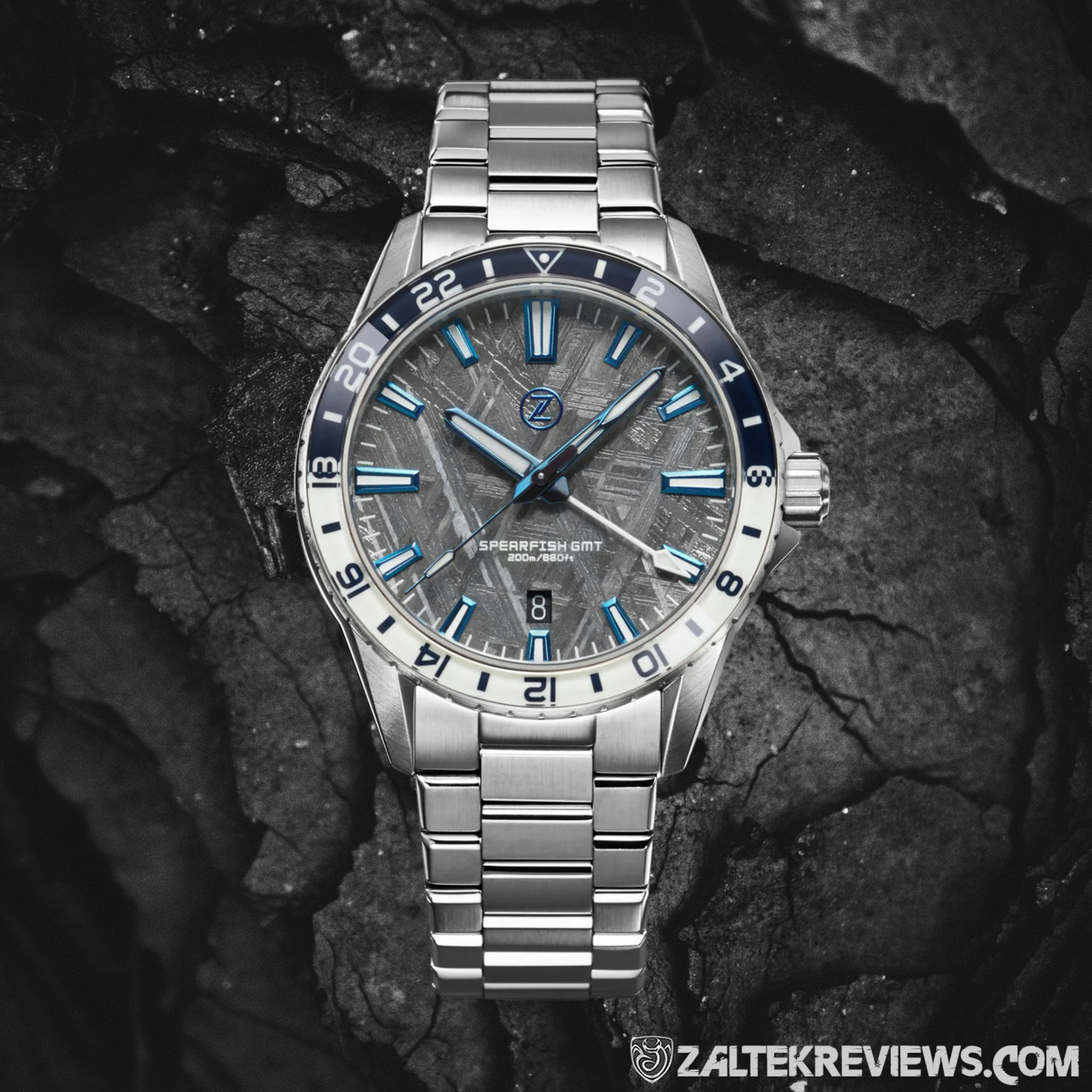 Zelos Spearfish GMT | Meteorite