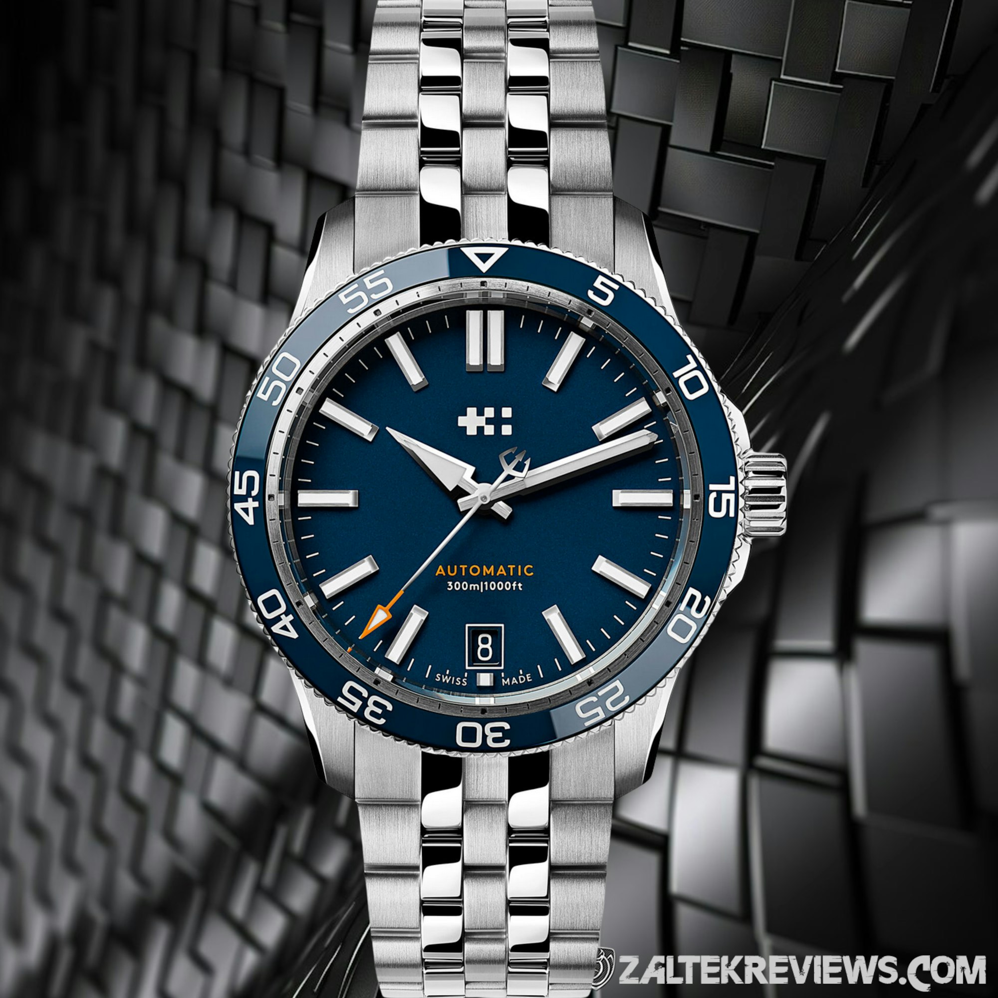 Christopher Ward C60 🔱 Pro 300 | Blue Dial | Consort Bracelet